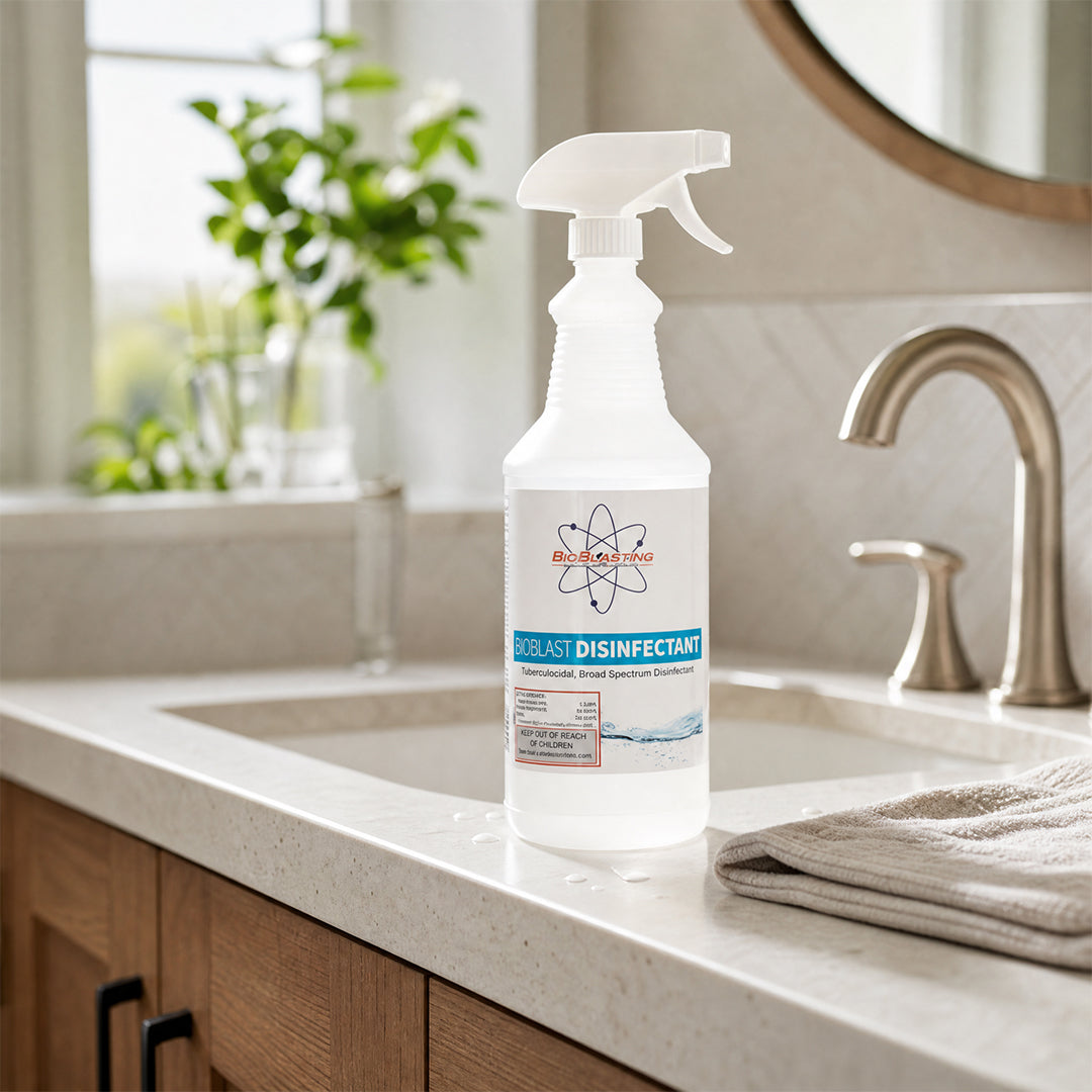 BioBlast Disinfectant 32 oz spray bottle