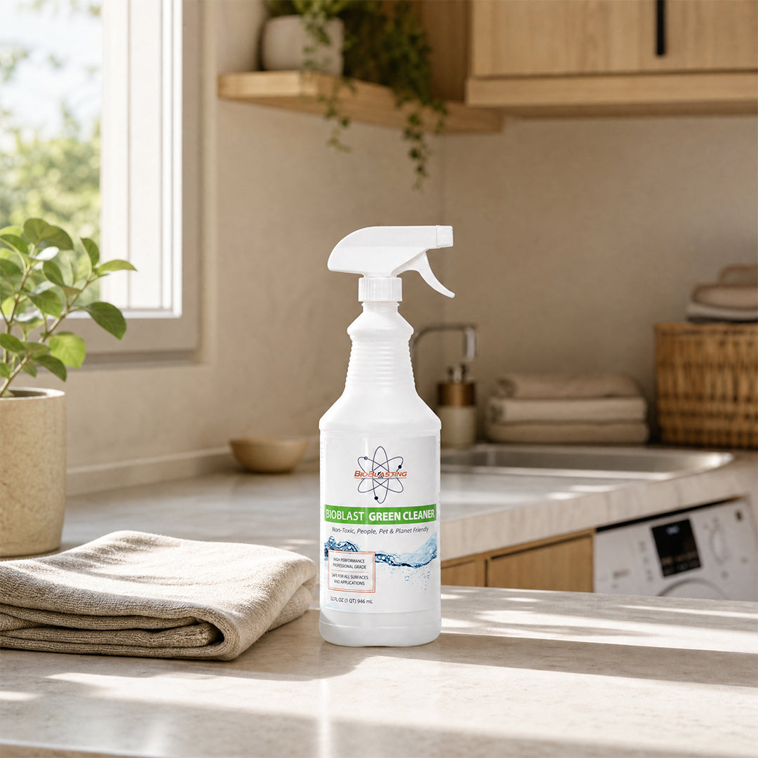 BioBlast Green Cleaner 32 oz spray bottle